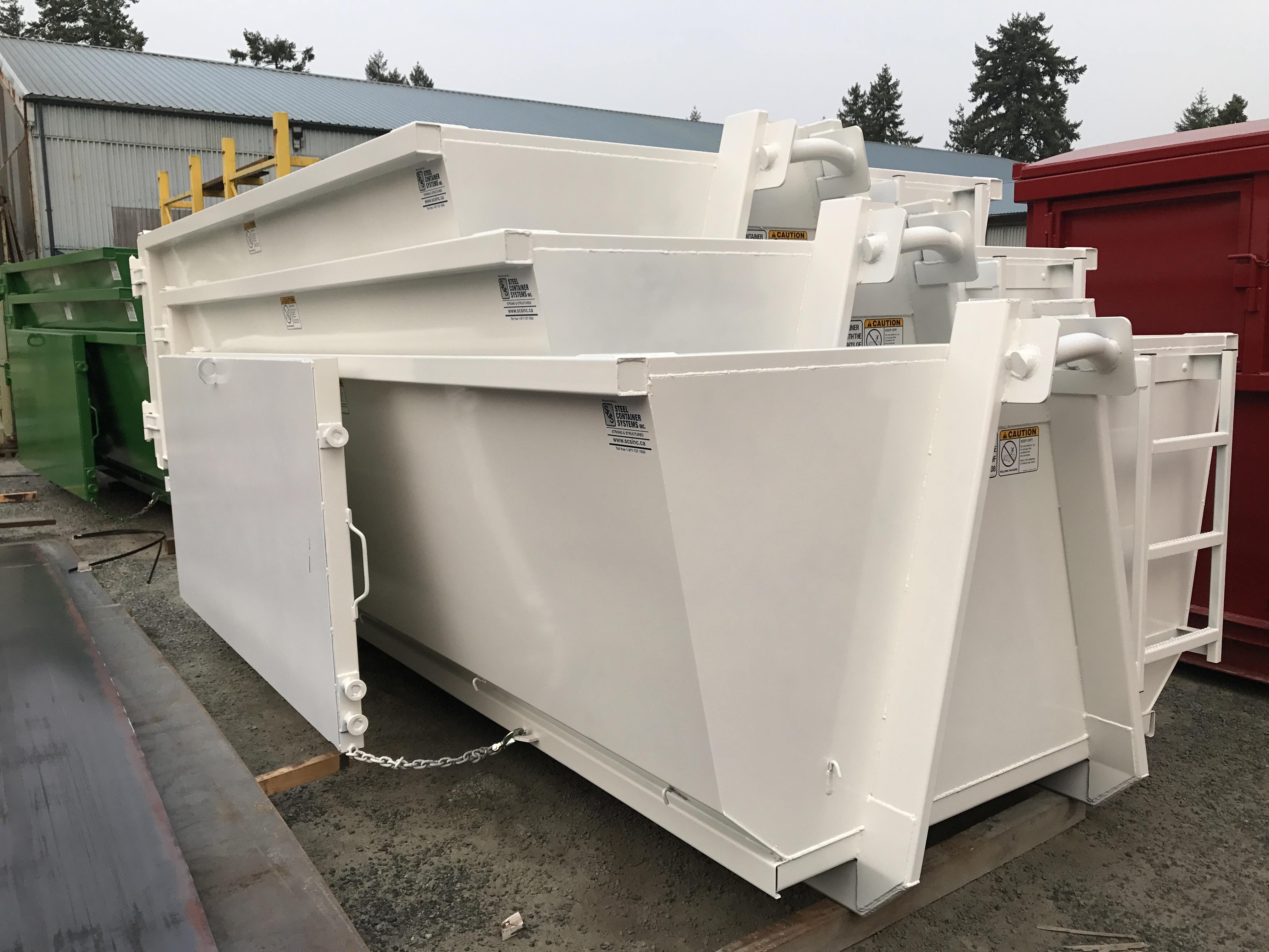 Stacked Mini Tub Roll Offs Yukon SCS Manufacturing Inc