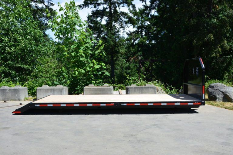 Flat Deck Roll Off Container SCS Manufacturing Inc.