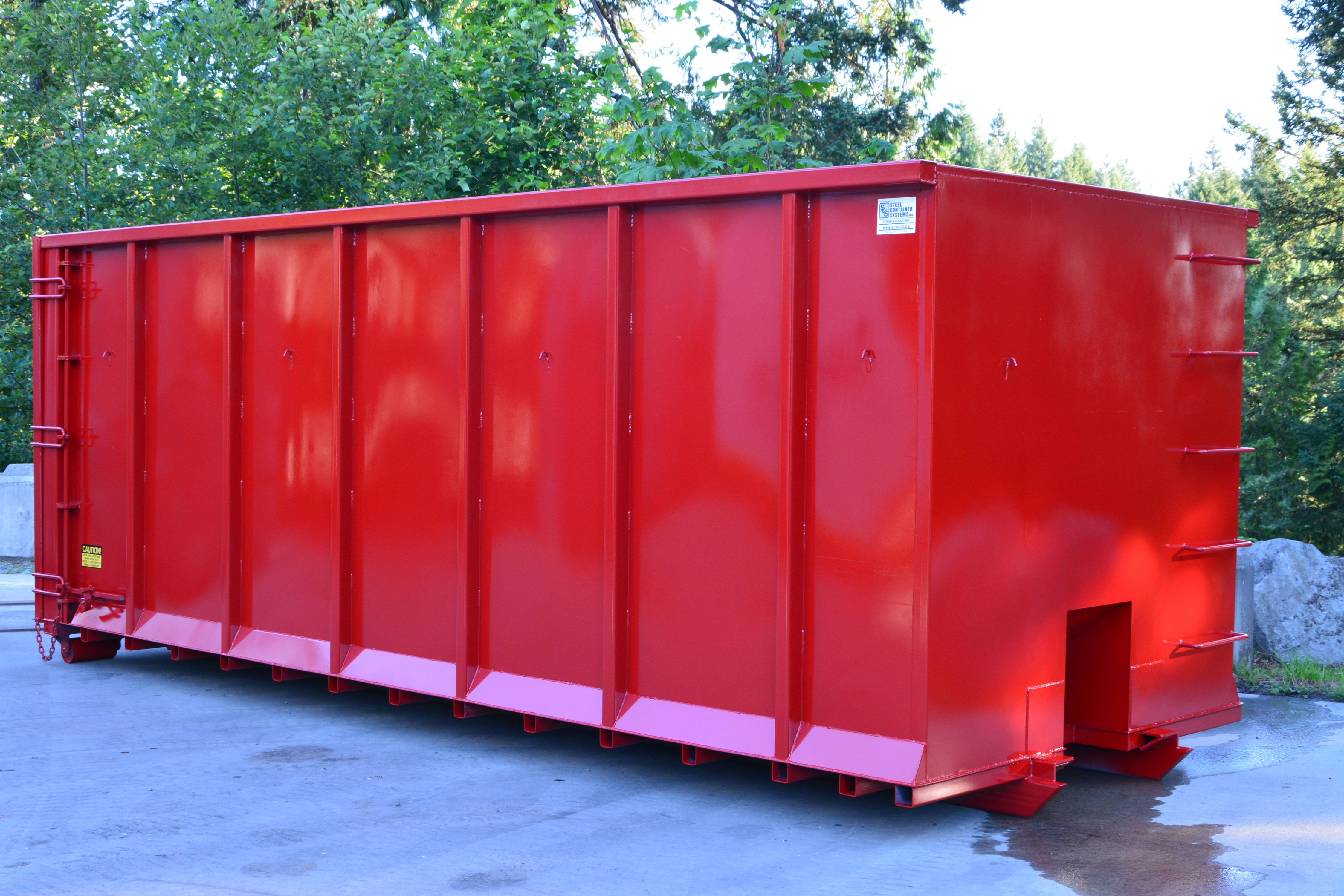 Premium Stud Wall Roll Off Container | Steel Container Systems Inc.