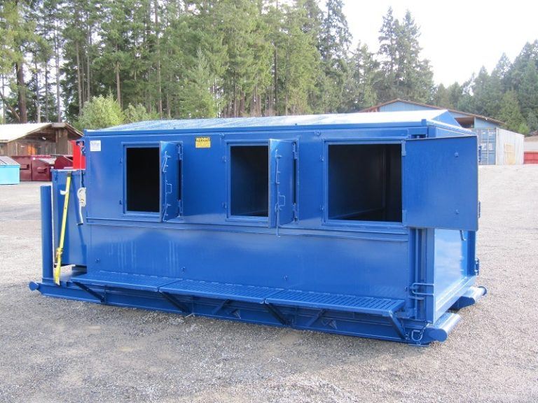 Camp Bin Roll Off Container SCS Manufacturing Inc.
