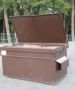 Download Flat Top Front Load Container | Steel Container Systems Inc. Yellowimages Mockups