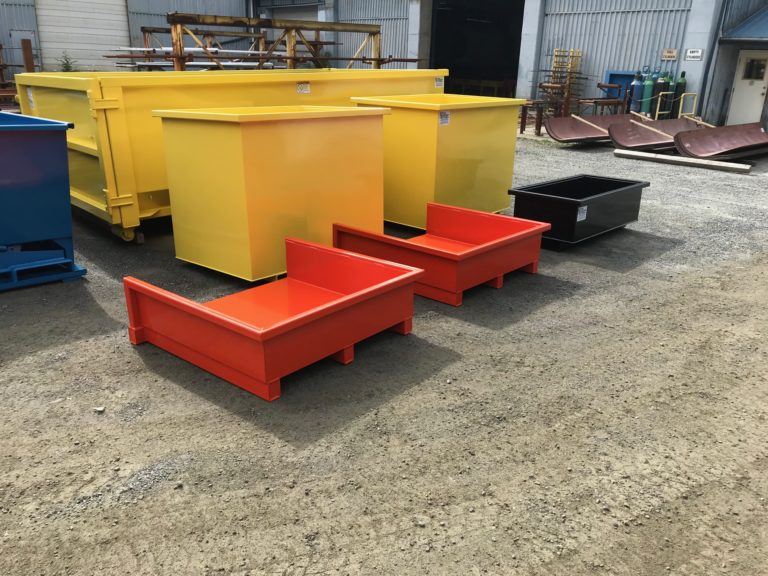 Forklift Scrap Bins SCS Manufacturing Inc.
