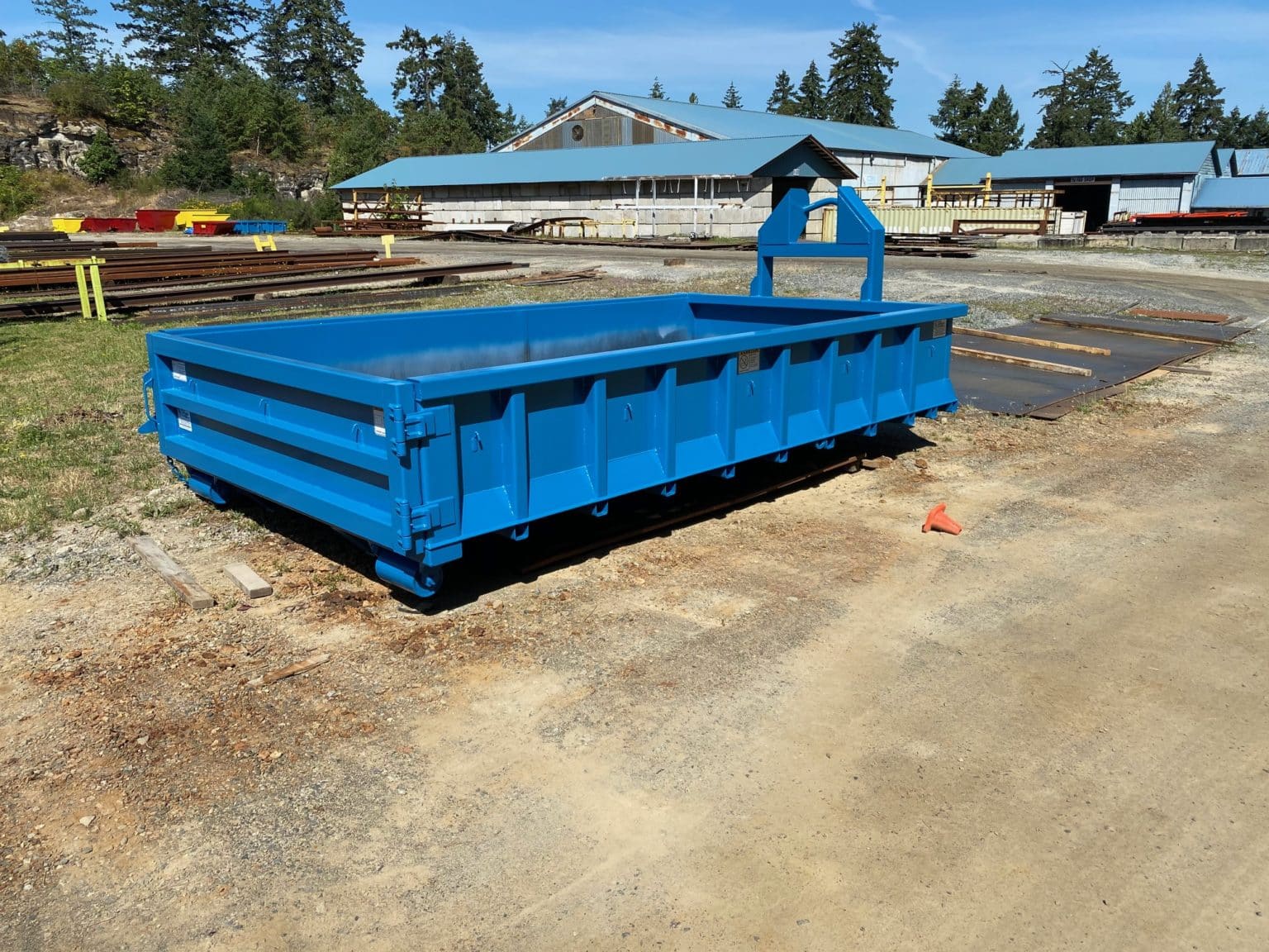 Industrial Rock Box Roll Off Container - SCS Manufacturing Inc.